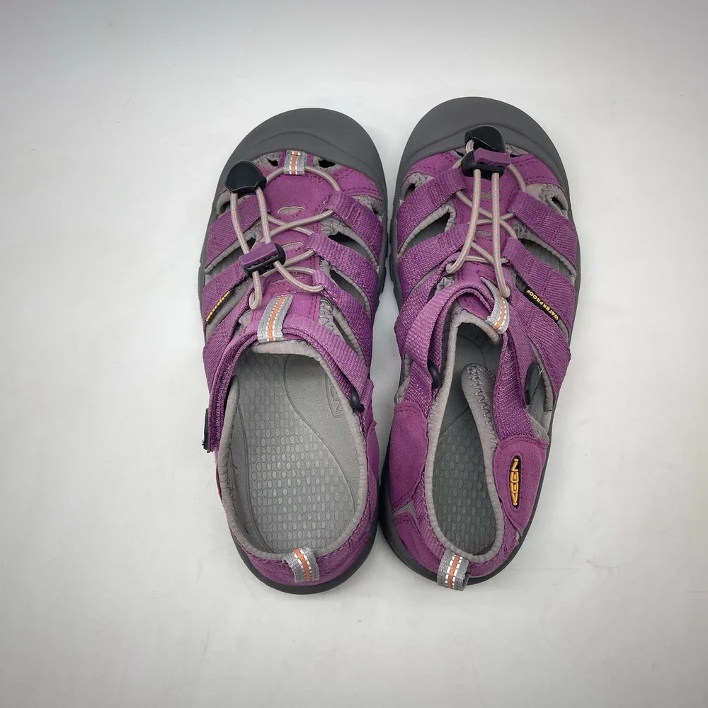 Keen Newport‎ H2 Sandals Youth 5 Pink Waterproof Outdoor Hiking Shoes 9212-STPP